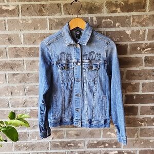 Disney Blue Jean Jacket with Iconic Details